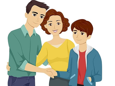 If together you all make one happy family, you are richer (Picture for illustrative purposes)