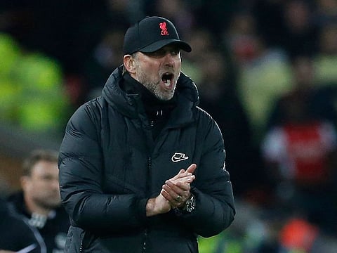 Liverpool manager Jurgen Klopp.