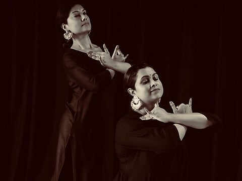 Ancy Alexander (in the foreground) got enrolled for her first dance class at the age of six. Thirty years later, she has now mastered Bharatanatyam.