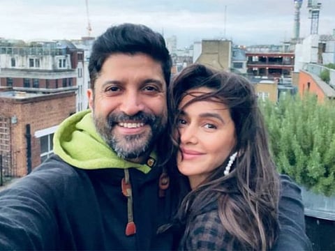 Farhan Akhtar and Shibani Dandekar