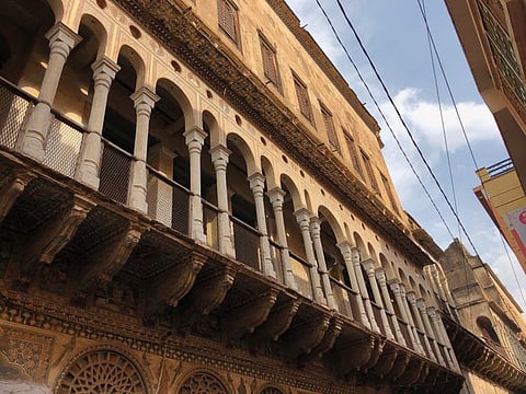 Many havelis of Sardarshahar have fallen to the vagaries of disregard or are ready to meet the sands of time.