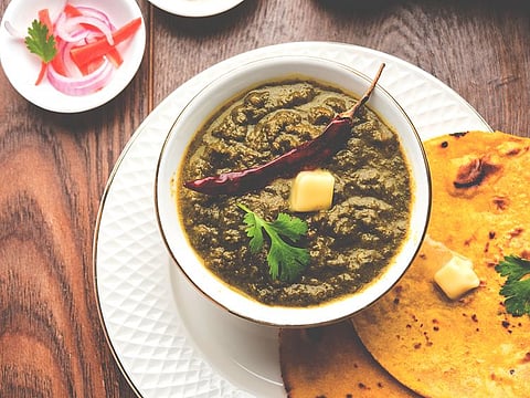 A winter gift – sarso ka saag makke ki roti