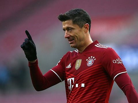 Bayern Munich's Robert Lewandowski has been named FIFA’s top men’s player for the second consecutive year.