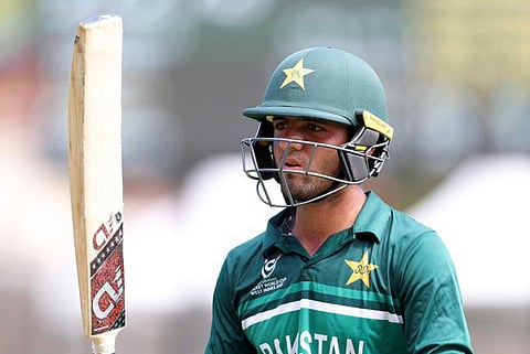 Haseebullah Khan earned the distinction of posting the highest score of the U-19 World Cup so far after his 135 against Zimbabwe.