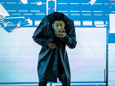 Japanese dancer Kenichi Ebina