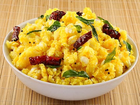 Kappa Vevichathu or tapioca with ground coconut. Image used for illustrative purpose only.