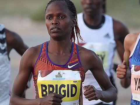 Brigid Kosgei of Kenya, current world recordholder in marathon, will be one of the biggest draws in RAK Half Marathon next month.