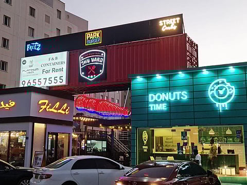 Eat in a container while you visit Oman’s 'Thy Yard'