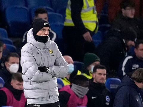 Worried... Chelsea's head coach Thomas Tuchel will hope all of his players come back fit and fresh from the Qatar World Cup.