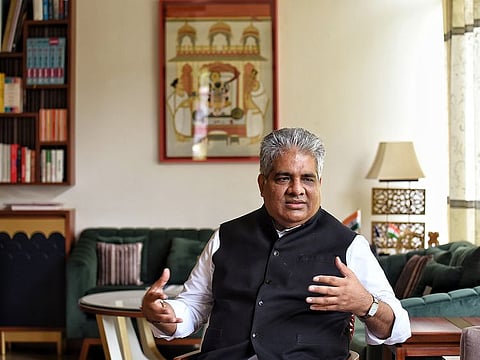 Bhupendra Yadav, India's Union Minister for Environment, Forest, and Climate Change and Labour and Employment