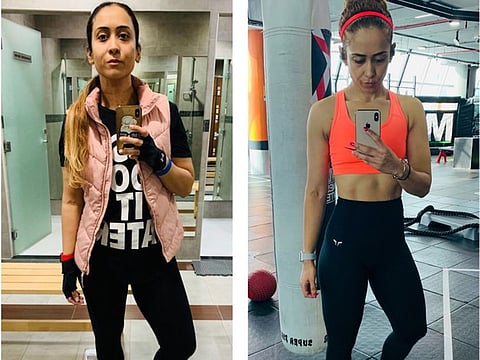 Indian expatriate Sameena Javeed Khan started with cardio workouts to shed excess weight fast.