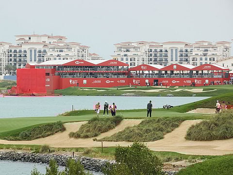 Yas Links bit back with high winds on Friday