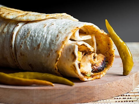 Make shawarma at home without equipment
