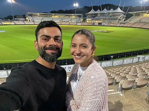 Virat Kohli and Anushka Sharma.