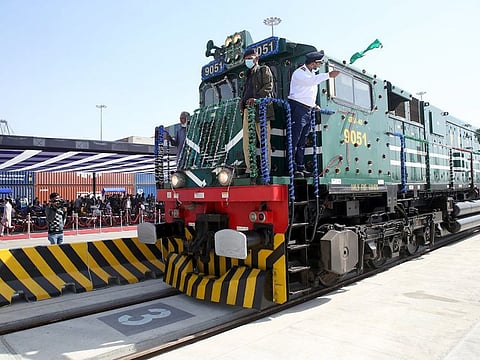 Pakistan has launched a new rail freight service to connect the ports in city of Karachi with industrial hubs in farther regions of the country.