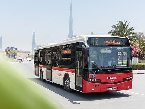Dubai public bus
