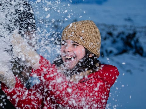 Clara, a 11-year-old girl, visually impaired since birth, gets an opportunity to enjoy the ‘World’s Coolest Winter’ in the UAE.