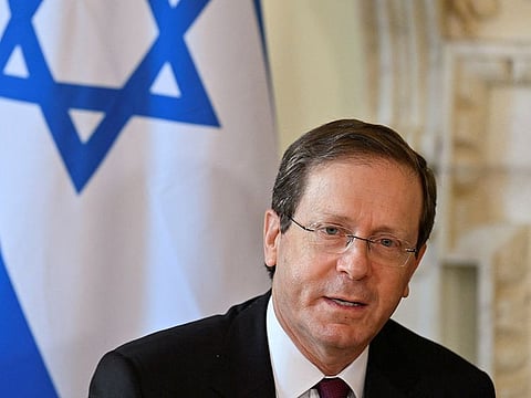 Israeli President Isaac Herzog.
