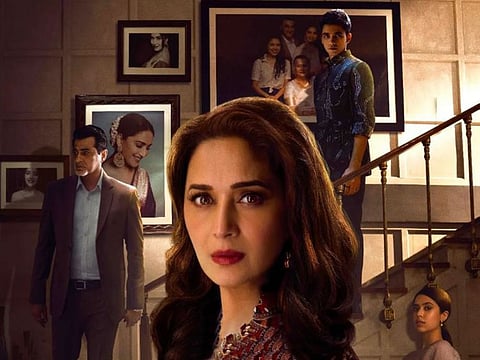 A poster of 'The Fame Game'