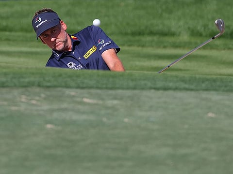 Ian Poulter missed the cut in Dubai