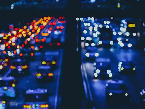 Picture of traffic for illustrative purpose only