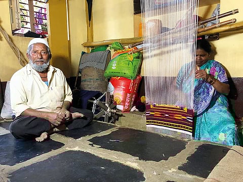 Mumtaz and Shawkat Ali Shaikh have woven their lives together, just like rich tapestry of carpets they created.