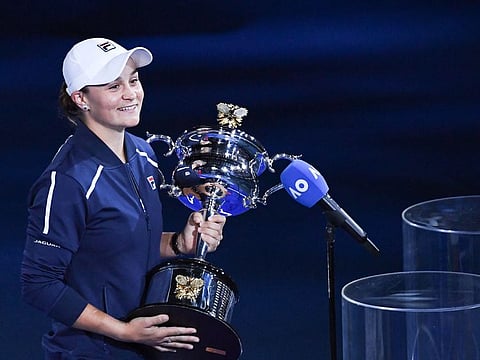 Ash Barty, who stunned the tennis world with her retirement earlier this week, had played women's Big Bash league in cricket and has the making of a decent golfer.