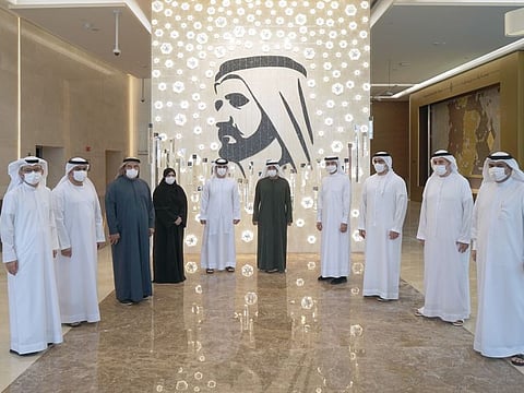 Dubai Academic Health Corporation's fourth Board of Directors meeting was chaired by Sheikh Ahmed bin Saeed Al Maktoum in the presence of Vice-Chairman Sheikh Mansoor bin Mohammed bin Rashid Al Maktoum at the Al Jalila Foundation.