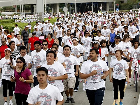 File photo of a previous edition of the run in Dubai