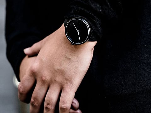 Men's watches with black dials and cases are a classic yet modern trend, so check out our favourites and take your pick.