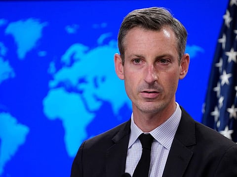 “We did NOT provide sanctions relief for Iran and WILL NOT until/unless Tehran returns to its commitments under the JCPOA,’’ State Department spokesman Ned Price tweeted.