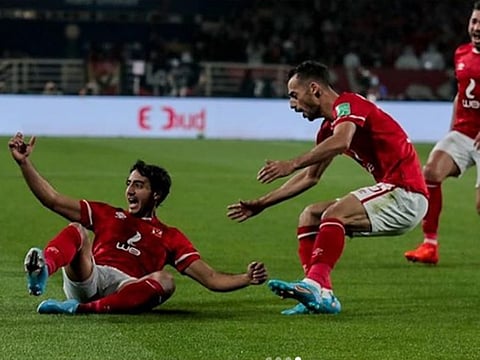 Mohamed Hany employed immaculate technique to fizz a volley home and break the deadlock.