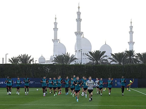 English Premier League club Chelsea train ahead of their FIFA Club World Cup semifinal match against Al Hilal.