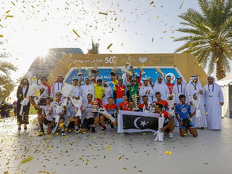 Abu Dhabi Cycling Club have won the best youth team award in the 7th Sharjah International Cycling Tour.