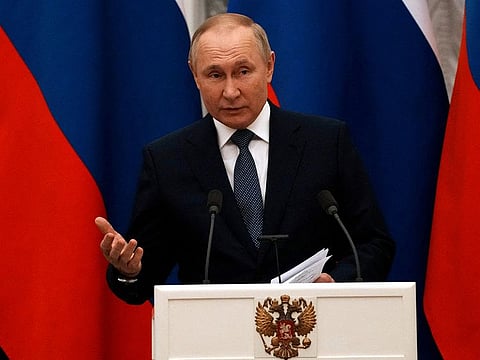 In his national address Russian President Vladimir Putin said that we will use all resources we have to defend our people