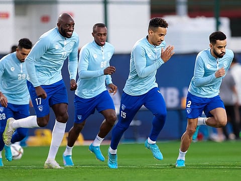 High spirits... AFC Champions Al Hilal will be up for their semi-final FIFA Club World Cup clash against European Champions Chelsea tonight at Mohammed Bin Zayed Stadium, Abu Dhabi.