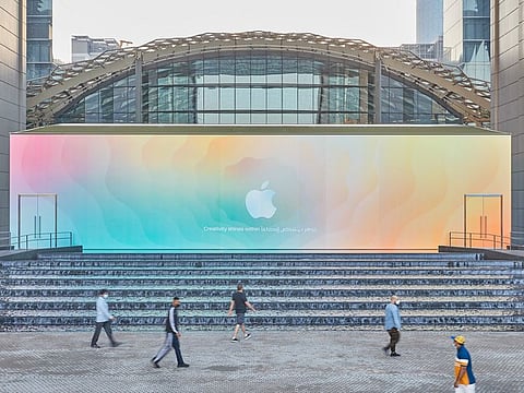 And there will be another Apple store in the UAE, with the company building its base of iPhone users in this market.