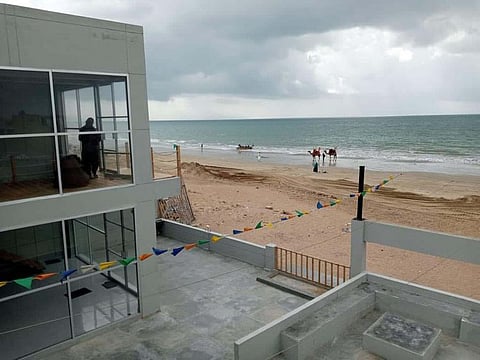 The KMC Arabian Sea Water Sports Centre has been established under the public-private partnership mode of development.