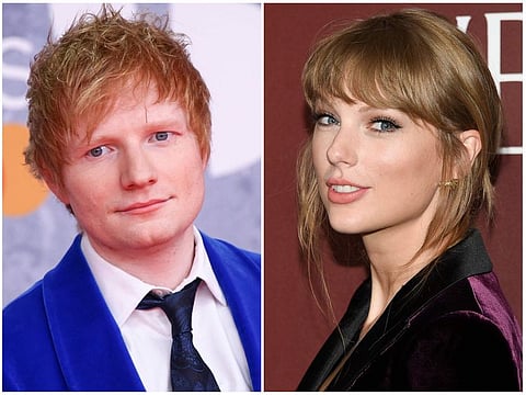 Ed Sheeran and Taylor Swift