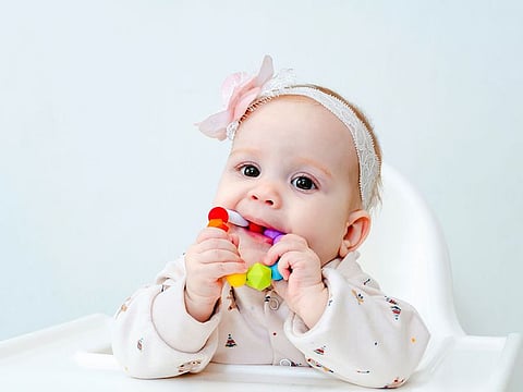Babies' teeth begin to develop even before they are born!
