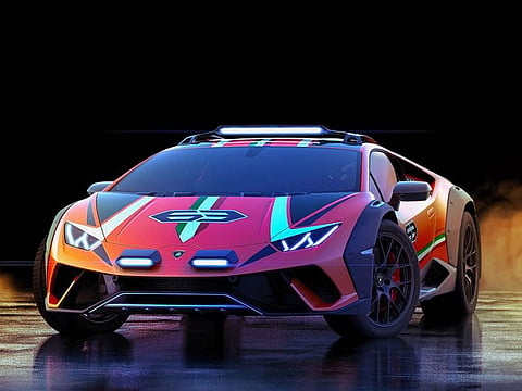 One of the new variant of the V10 Huracán super car are expected be inspired by the Sterrato concept.