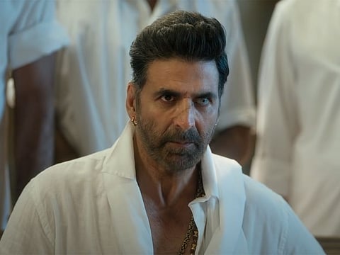 Bollywood actor Akshay Kumar in the ‘Bachchhan Paandey’ trailer.