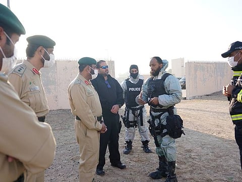The Dubai Police organise a special course for its Raids and Special Mission teams to respond to emergencies