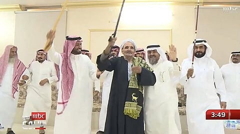 The feted teacher share happy moments with his ex-students.