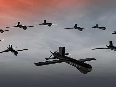 The winged UAVs, featuring a wingspan of 1.44m and a length of 1.25m, can be deployed in seconds.