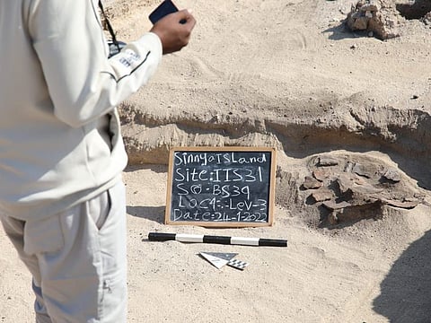 New archaeological research on the island of Al Sinniyah has identified two coastal settlements on Al Sinniyah, opposite the twon that stands today. The oldest of these settlements dates back to the 13th or 14th Century.