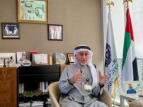 Dr. Eesa M. Bastaki, President, University of Dubai in Dubai.