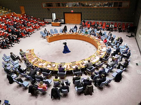 United Nations Security Council  vote came after Washington accused Moscow of developing a anti-satellite nuclear weapon to put in space, an allegation that Russia has denied.