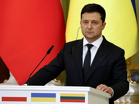 Ukrainian President Volodymyr Zelenskiy.