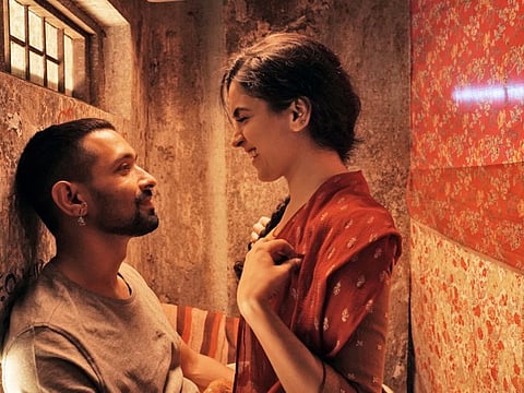 Vikrant Massey and Sanya Malhotra in 'Love Hostel'.